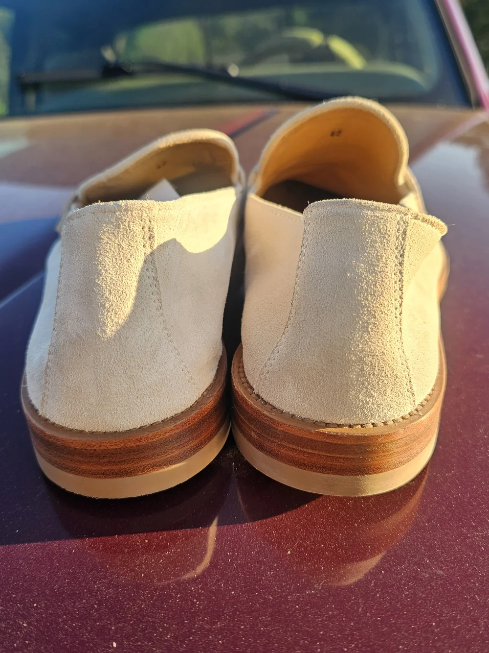Brunello Cucinelli Suede Loafers Slip On Moccasin Dress Shoe Mens Size 42
